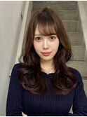 ロング/レイヤーボブ髪質改善縮毛矯正白髪ぼかしショート韓国