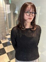 モンルル プル(mon loulou + plus) レイヤーカット、顔まわりレイヤー、レイヤーウルフ