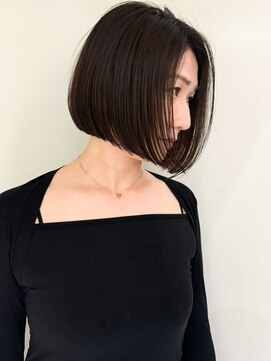 ゴカン バイ ジル ブラン 名古屋(Gokan by JIL BLAN) ハイライトバレイヤージュダブルカラーショートカット30代40代