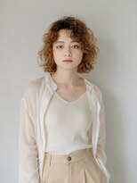 ディンプル 越谷駅前(DiMPlE)&nbsp;外国人風ミディアムカールデザインカラー/髪質改善/南越谷/越谷/