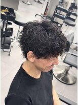 エイド 渋谷(aid) メンズアクティブショートマッシュルーズパーマ