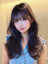 ボヌール 銀座(Bonheur)&nbsp;ブリーチなしでこの透明感！アイドルのような王道モテロング☆