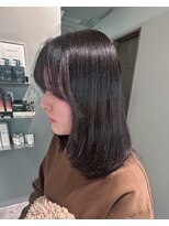 ポノ(po_no) ワンカラーで叶う透明感ダークブラウン