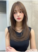 レイヤーカットハイレイヤー顔周りカット韓国風レイヤー髪質改善