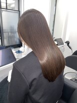 アオトーキョー 北千住(ao.tokyo)&nbsp;艶髪グレージュブラウン×髪質改善カラー