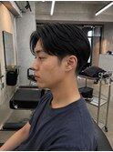 リバースセンターパート/曲がる縮毛矯正/酸性縮毛/毛流れ/新宿