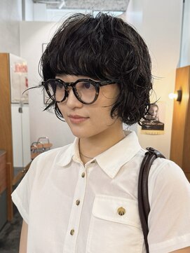 ニール 名古屋 伏見 丸の内(NEELU) [NEELU_take]ボブパーマ×暗めオリーブグレージュ