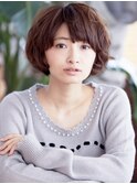 愛され上手なモテカワショートウェーブ☆　巣鴨店