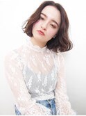 アッシュベージュ×ハイライト