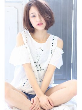 ニスル センター南店(NISURU） 似合わせカット/大人ガーリー/ダークアッシュ/着物/センター南