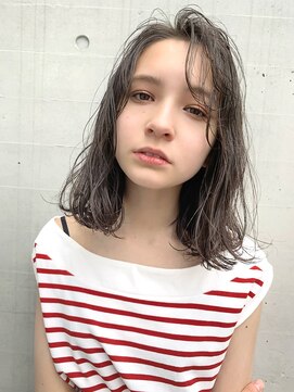 メイクス 表参道(MAKE'S omotesando) 抜け感 ロブ × シースルーバング・前髪