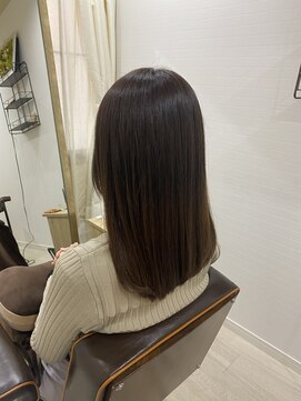 テラスヘア 新潟駅南(TERRACE hair) 梅雨前のメンテナンスに"髪質改善縮毛矯正"