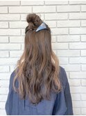 ハーフアップ簡単アレンジ!