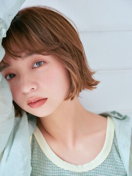 リィリ バイ ロダット 横浜(rili by LODAT) ハニーベージュ外ハネボブ【rili横浜】