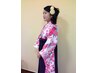 [卒業式] 袴着付け  ￥6600 早朝時間対応可能(30分単位で￥1100プラス)