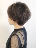 大人のふんわりボリュームショート☆ボリューム/大人ヘア