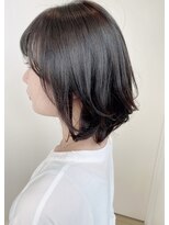 ステア ケース(stair case)&nbsp;【大人かわいい ツヤ髪】ミディアム レイヤー