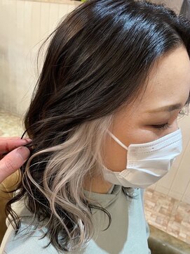 レビジュヘアー(LEVIJU HAIR) インナーカラー