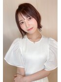 大人かわいい外ハネショート