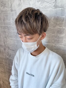 リル(lil) メンズショート【イルミナカラー/宇都宮美容室】