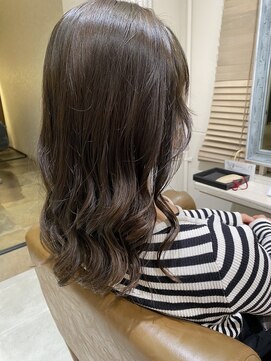 フレーム へアアンドトリートメント 天王寺北口店(FRAME) 赤味を消したアッシュブラウン