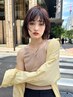 【伊川指名限定】ブリーチなし透明感カラー＋垢抜けカット＋2stepTR