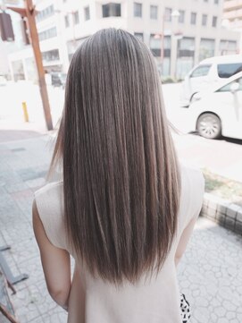 ボアップ 松山店(boappu) #グレージュ#グレージュカラー#シルバー#グレー#イルミナカラー