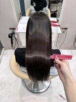 ロンドシェリ 仙台(Lond Cheri)&nbsp;髪質改善 縮毛矯正 ブリーチなし ラベンダーブラウン イメチェン