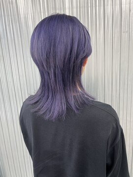 キバ(kva) ▽□□▽ブリーチ２回～パープルカラー