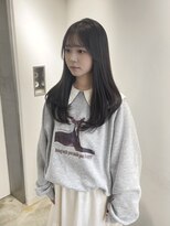 ユーフォリア 新宿通り(Euphoria)&nbsp;内巻きレイヤー/オリーブカラー/赤味消しカラー