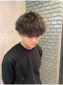 メンズツイストスパイラルパーマ