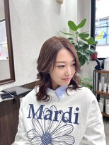 ベルヘアーデザイン 堺東(Belle hair Design)&nbsp;レイヤー/イルミナカラー/レイヤーカット/ブリーチなしカラー