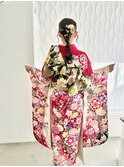 結婚式　成人式　卒業式　入学式　前撮り　ヘアセット
