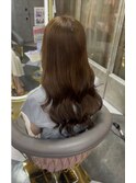 #プルエクステ#エクステ#ナチュラル#ブラウン#名古屋#栄