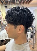 メンズパーマスタイル