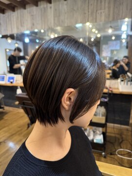 アグ ヘアー パルス 清水駅前店(Agu hair pulse) 大人可愛い　くびれ綺麗ショート