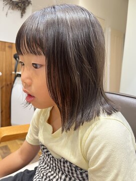 クラップス 杉田店(CLAPS) ぱつっとボブ/外はねボブ/キッズカット/似合わせカット