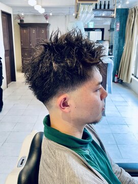 グレイスフルバーバーロンドン 大宮店(Graceful Barber London) 【20代 男性】ロンドンツイストフェード（大宮/バーバー）