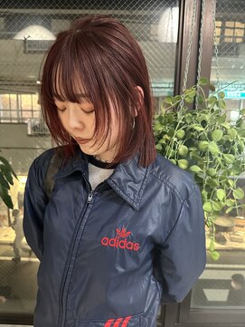 カート バイ デコ(Kurt by DECO) 【ERIKA】ロブレイヤー×ワインレッド