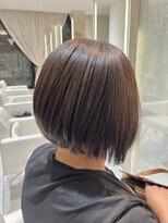 ザザ 高田馬場(ZA/ZA)&nbsp;大人ヘア　前下がりボブ　白髪ぼかしカラー