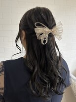 リブレ(LIBRE+hp)&nbsp;【ARISA】【恵比寿LIBRE】お呼ばれに人気♪ハーフアップセット