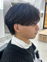 オイルで簡単セット！フェザーパーマ