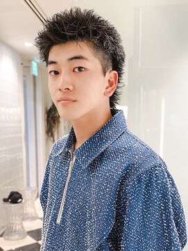 ラパンセヴェールメンズ 栄(LA PENSEE VERT MEN'S) 刈り上げスパイキー