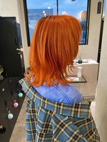 エル オオサカ 心斎橋店(L. OSAKA)&nbsp;ソフトウルフレイヤーカット_チェリーブラウン_Y71