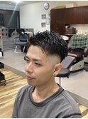 短髪フェード