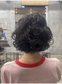ニュアンスパーマ/レイヤーボブ[万代/新潟駅］