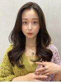 顔まわりカット/小顔カット/大人カジュアル