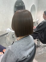 ジーニー 千葉(GENiE)&nbsp;オリーブベージュ/韓国ボブ/タッセルボブ/千葉駅【白井愛海】