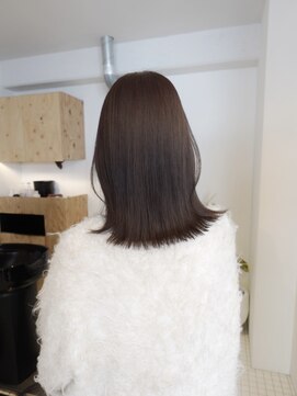 ラベンダーカラー/ミディアムヘア