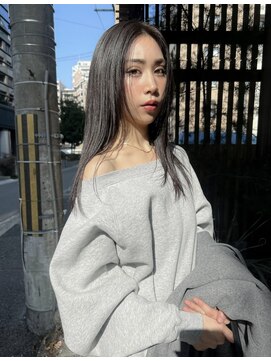 ブラウン(BROUN) 重たくならない抜け感グレージュ